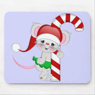 kerstmansnoepriet muismat