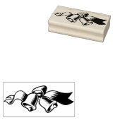 kerstmantel 	rubberstempel (Gestempeld)
