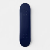 Kerstmarine, solide marine, diepe marine, gewone m skateboard (Voorkant)