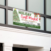Kerstmarkt banner (Buitenkant Gebouw)