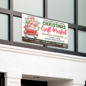 Kerstmarkt banner (Buitenkant Gebouw)