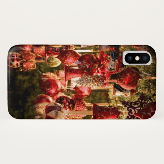 kerstmarkt Case-Mate iPhone case (Achterkant (horizontaal))