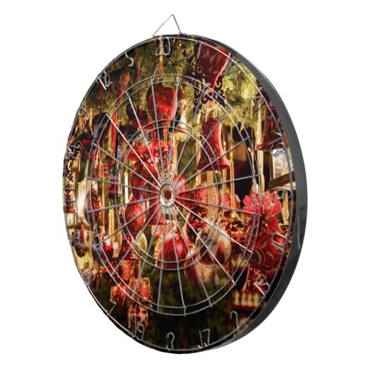 kerstmarkt dartbord (Voorkant Rechts)