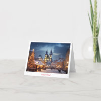 Kerstmarkt in Praag