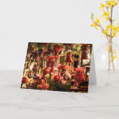 Kerstmarkt Kaart (Gele Bloem)