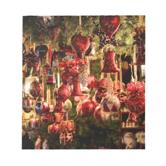 kerstmarkt notitieblok (Voorkant)