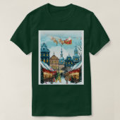 Kerstmarkt T-shirt (Design voorkant)