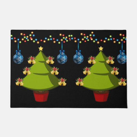 Kerstmat Deurmat (Voorkant)