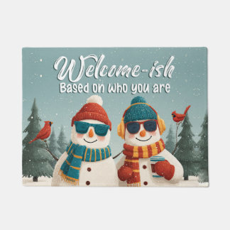 Kerstmat – Feestelijke Kerst Begrüting Mat