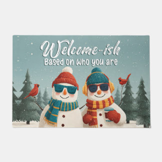 Kerstmat – Feestelijke Kerst Begrüting Mat
