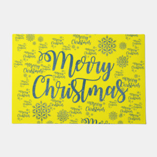Kerstmat, Prettig Kerstfeest Deurmat