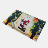 Kerstmat, Sinterklaas Deurmat (Schuin)