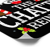 Kerstmatch de Babbelende Rendierfamilie, Sm Poster (Hoek)