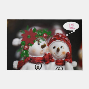 Kerstmats, Sneeuwman Deurmat