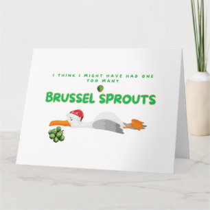 Kerstmeeuw - Te veel spruiten van Brussel Kaart