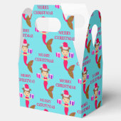 Kerstmeisje kerstman kerstman kerstman kerstman ke bedankdoosjes (Geopend)