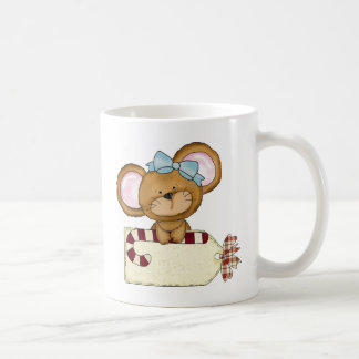 Kerstmeisje Mouse Koffiemok
