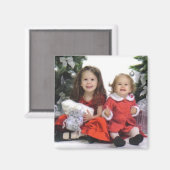 kerstmeisjes magneet (Voorkant / Achterkant)