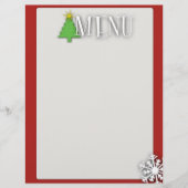 Kerstmenu (Voorkant)