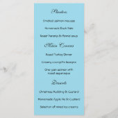 Kerstmenu Kerstmis Menu (Achterkant)