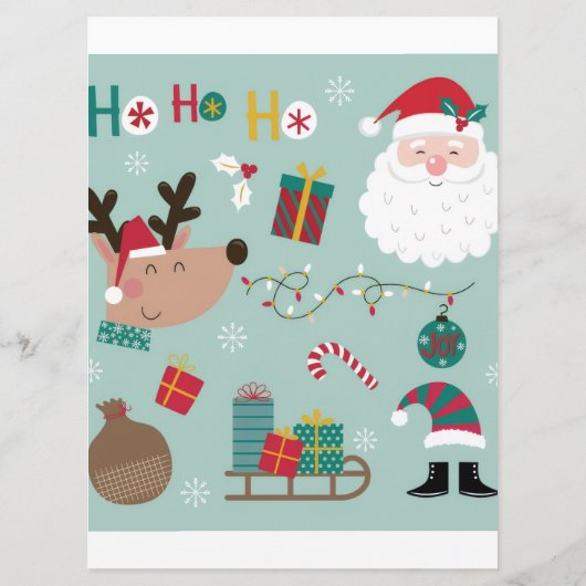 Kerstmenu Menu (Achterkant)