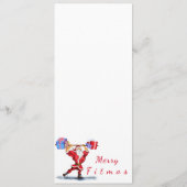 Kerstmenu Sinterklaas met Cadeaus - Grappig Menu (Achterkant)