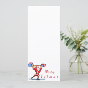 Kerstmenu Sinterklaas met Cadeaus - Grappig Menu