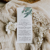 Kerstmenu's | Winter bruiloft Menu