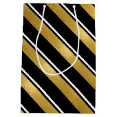 Kerstmerk Gold ID862 Medium Cadeauzakje (Achterkant)