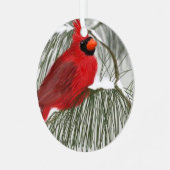 Kerstmetaal Ornament (Voorkant links)