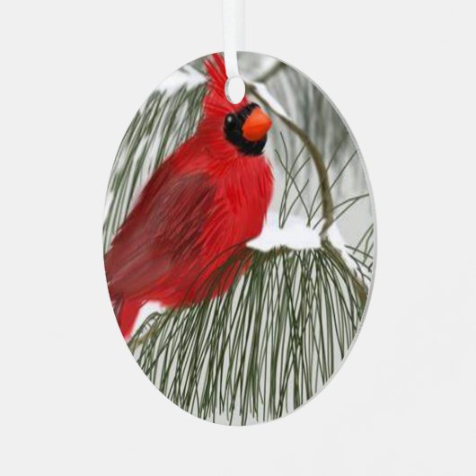 Kerstmetaal Ornament (Voorkant links)