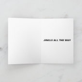 KERSTMIJMER MOTORFIETS MEISJE KAARTEN (Binnen)