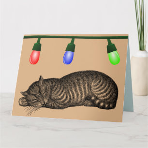 KERSTMIJNKAART VOOR KATTEN KAART