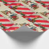 Kerstminkado-kabouter Cadeaupapier (Hoek)