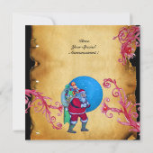 KERSTMIRODEN MET PERKAMENT KAART (Achterkant)