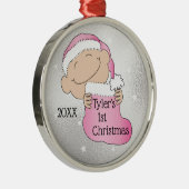 Kerstmis1e Kerstmis Roze Bal Decoratie (Rechts)