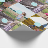 Kerstmis 10 Foto's Collage Cadeaupapier (Hoek)