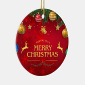 Kerstmis 10 keramisch ornament (Rechts)