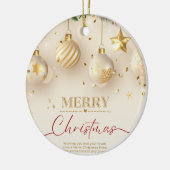 Kerstmis 15 keramisch ornament (Links)