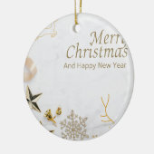 Kerstmis 17 keramisch ornament (Links)