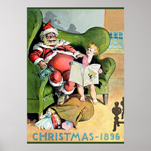 Kerstmis 1836 poster (Voorkant)