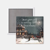 Kerstmis 1880 magneet (Voorkant / Achterkant)