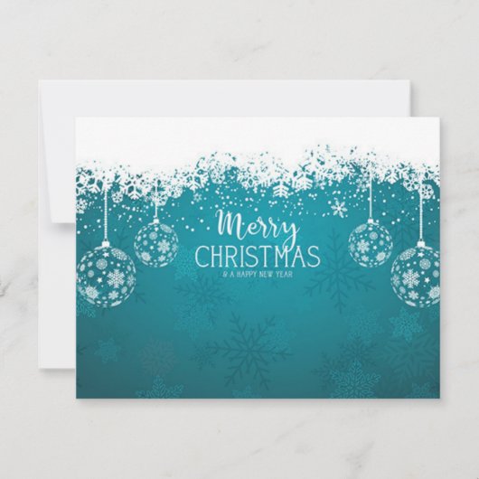 Kerstmis 18 feestdagenkaart (Voorkant)