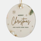 Kerstmis 18 keramisch ornament (Links)