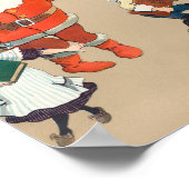 Kerstmis 1901 kerstfeest poster (Hoek)