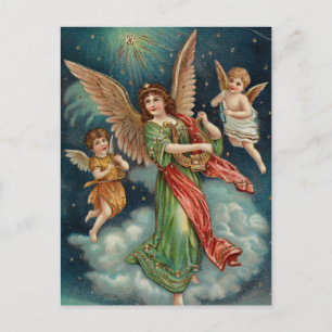 Kerstmis 1913 Noors Briefkaart