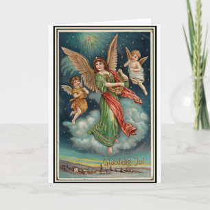 Kerstmis 1913 Noors Kaart