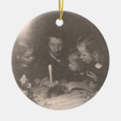 Kerstmis 1946 - Versiering Keramisch Ornament (Voorkant)