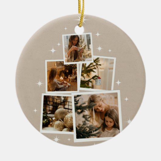 Kerstmis 19 keramisch ornament (Voorkant)