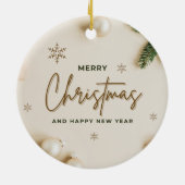 Kerstmis 19 keramisch ornament (Achterkant)